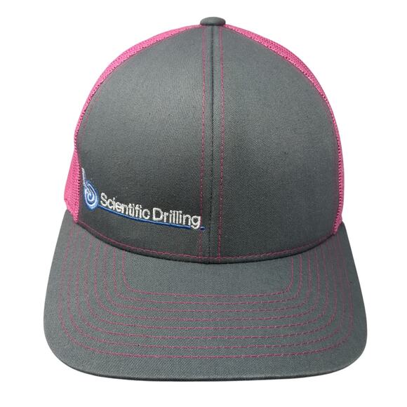 Scientific Drilling Snapback Mesh Back Trucker Hat Multi One Size - Picture 1 of 10